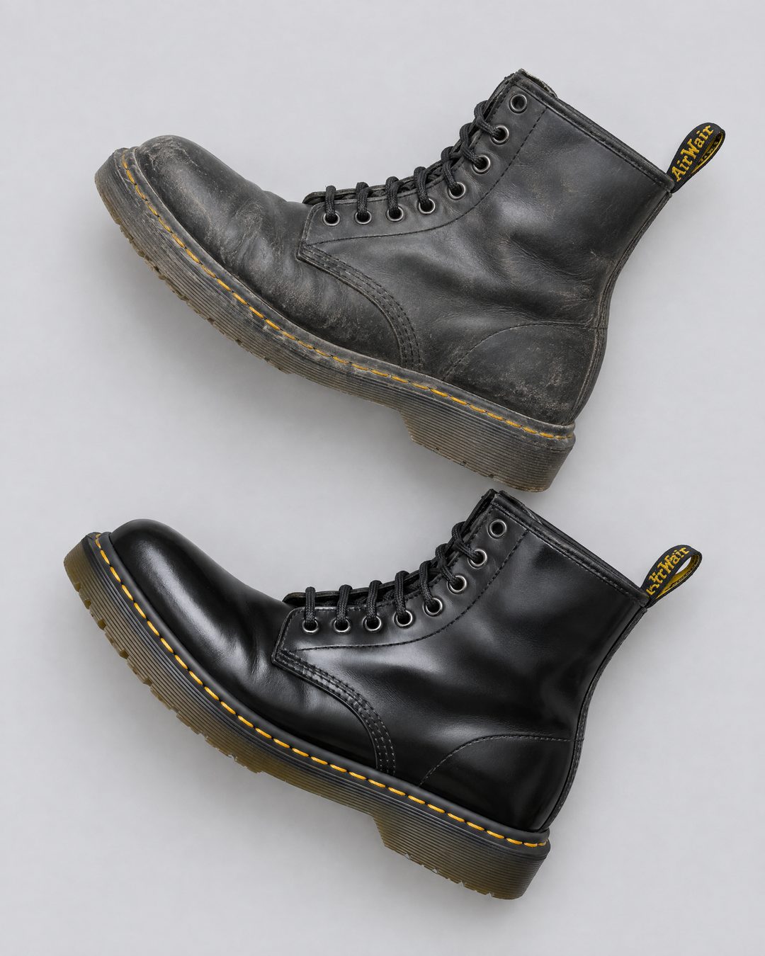 Dr. Martens 1460: до и после чистки