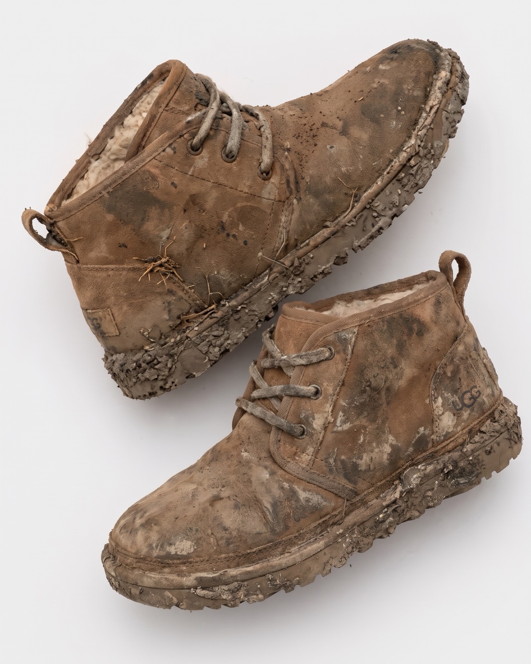 UGG до чистки